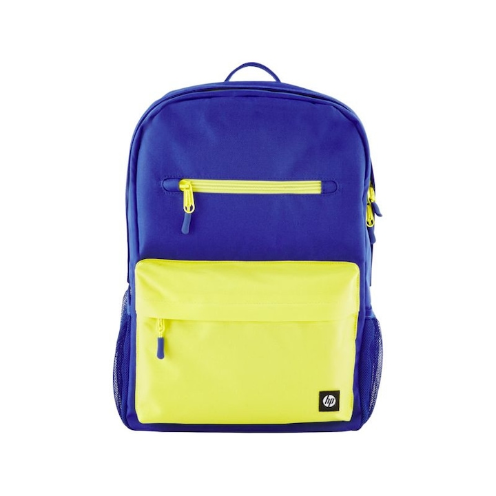 Rucsac laptop HP, 15.6 inch, Albastru/Galben