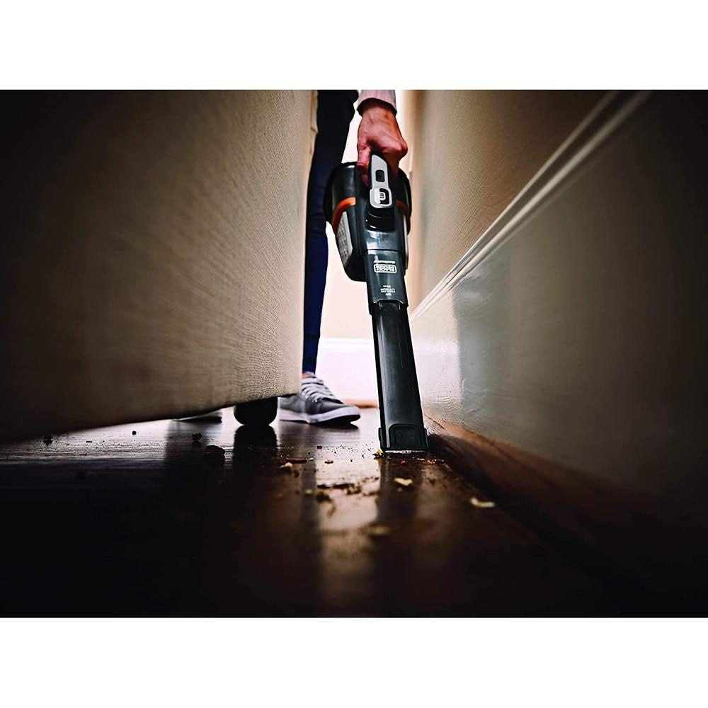 Aspirator portabil, Black&Decker, 0.7l, 18V, Gri