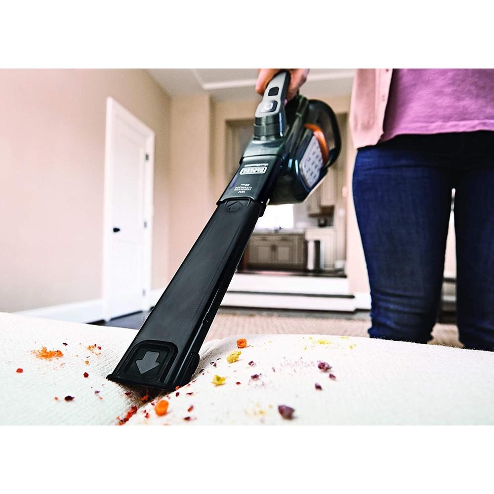 Aspirator portabil, Black&Decker, 0.7l, 18V, Gri