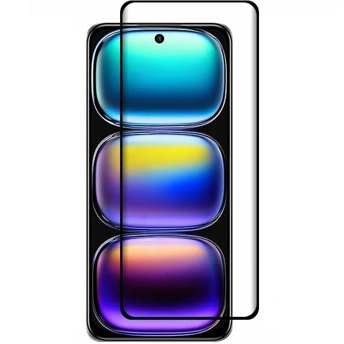 Folie protectie 3D pentru Infinix Hot 50i 4G, XGSM, 9H, 0,3mm, neagra