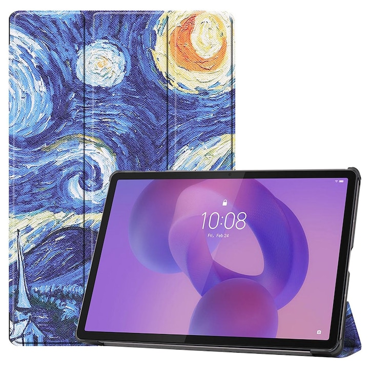 Husa pentru Lenovo Idea Tab ProA 12.7A (2025) - Techsuit FoldPro - Starry Night