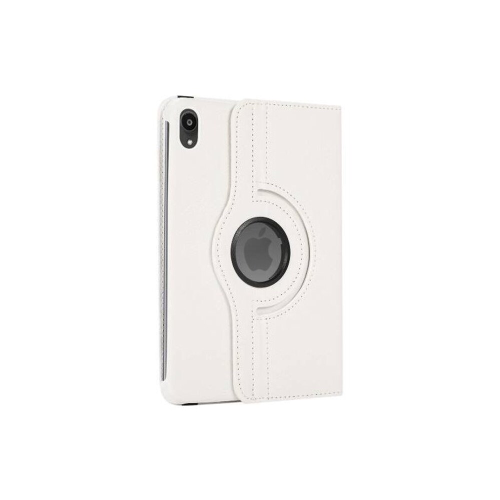 Husa tabletă compatibilă cu iPad mini 7 2024 - husă tabletă flip din piele ecologică albă