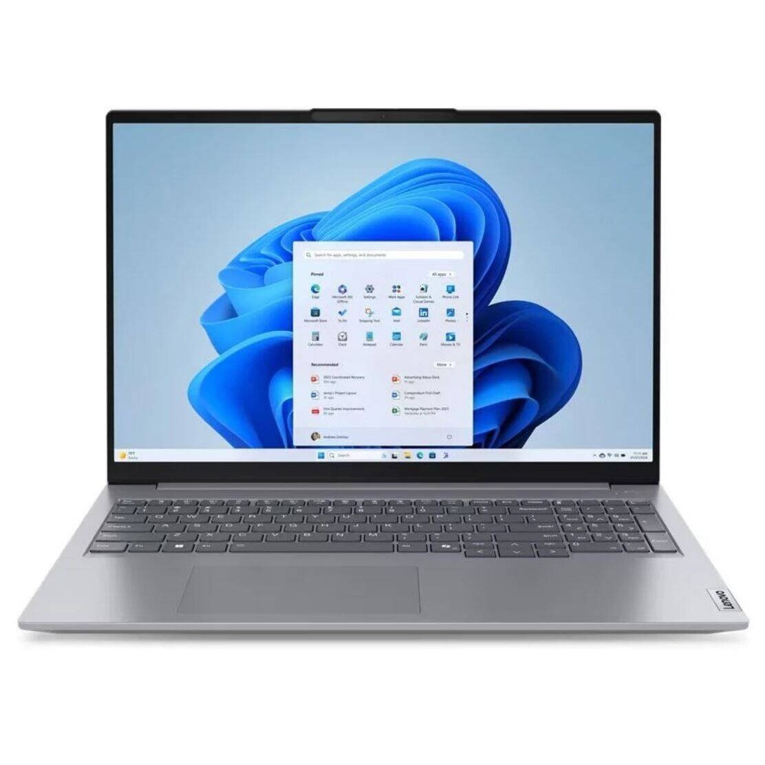 Laptop Lenovo ThinkBook 16 G7 - Ryzen 5 7535HS 16inch WUXGA 16GB 512GB Windows 11 Home Gri