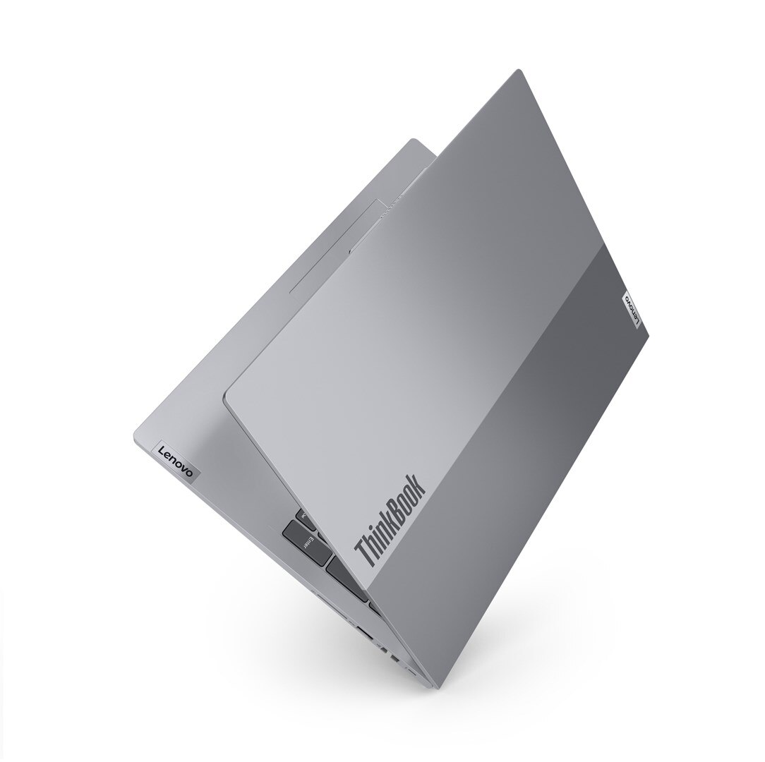 Laptop Lenovo ThinkBook 16 G7 ARP, 16" WUXGA, AMD Ryzen™ 7 7735HS pana la 4.75 GHz, 16 GB RAM DDR5, 512 GB SSD, AMD Radeon 680M, Windows 11 Home, Arctic Grey 512 GB