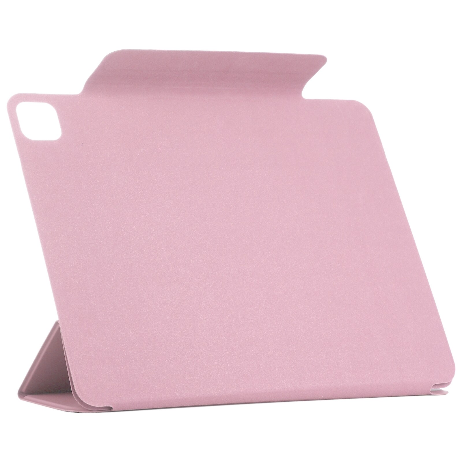 Husa tableta compatibila cu iPad Pro 13, Inchidere magnetica, Culoare Roz Deschis