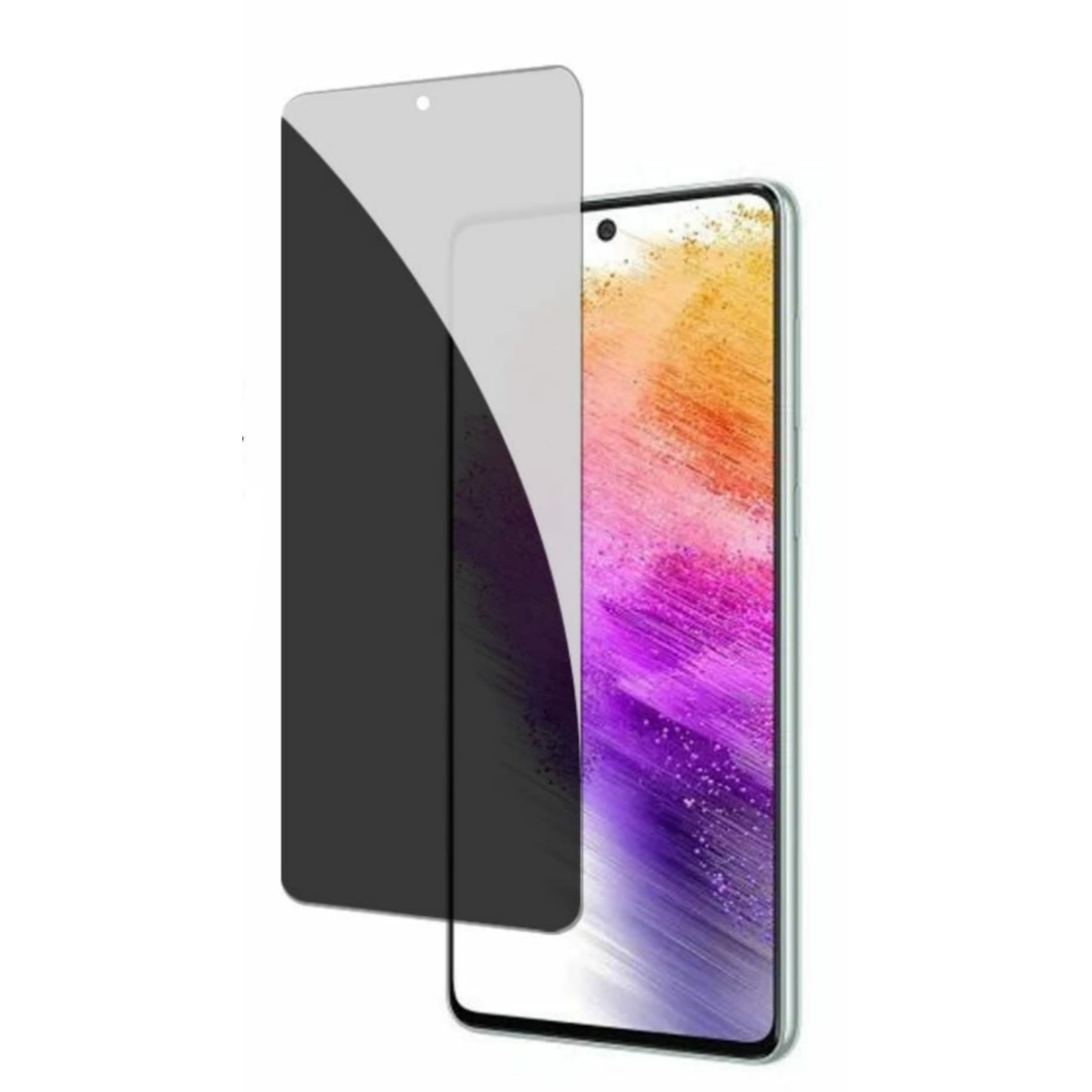 Folie sticla - PRIVACY MULLER Tempered Glass, compatibila cu SAMSUNG A55, Full Glue, 5D TehNology
