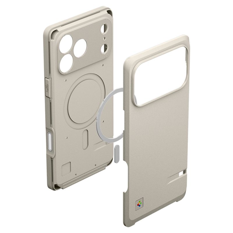 Husa Spigen Classic LS cu MagSafe compatibila cu iPhone 17 Pro, Stone