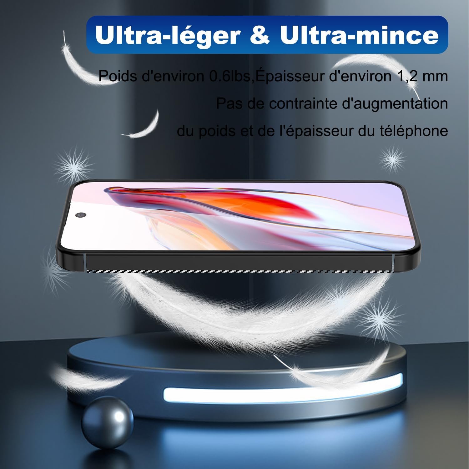 Husa Auto Focus Carbon ALC Mobile, Pentru Samsung Galaxy A16, - Negru
