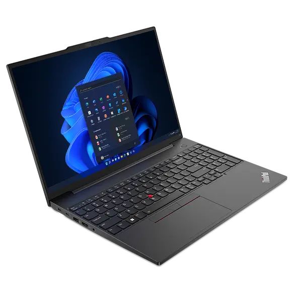 Laptop Lenovo ThinkPad E16 Gen 2 AMD, 16 inch 1920 x 1200, AMD Ryzen 7 7735HS 8 C / 16 T, 3.2 GHz - 4.75 GHz, 16 MB cache, 28 W, 16 GB DDR5, 512 GB SSD, AMD Radeon Graphics 680M, Windows 11 Pro