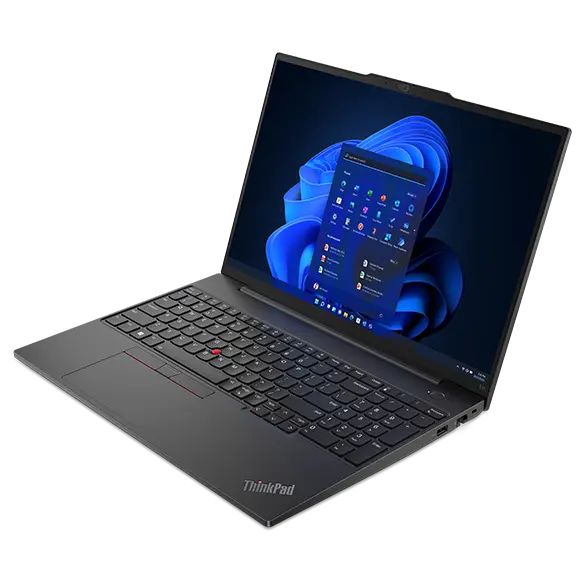 Laptop Lenovo ThinkPad E16 Gen 2 AMD, 16 inch 1920 x 1200, AMD Ryzen 7 7735HS 8 C / 16 T, 3.2 GHz - 4.75 GHz, 16 MB cache, 28 W, 16 GB DDR5, 512 GB SSD, AMD Radeon Graphics 680M, Windows 11 Pro