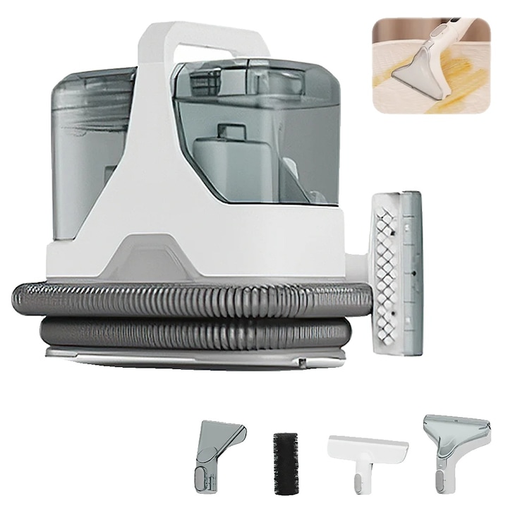 Aspirator pentru covoare, putere 600W, 15000Pa, 1300ml x 1100ml