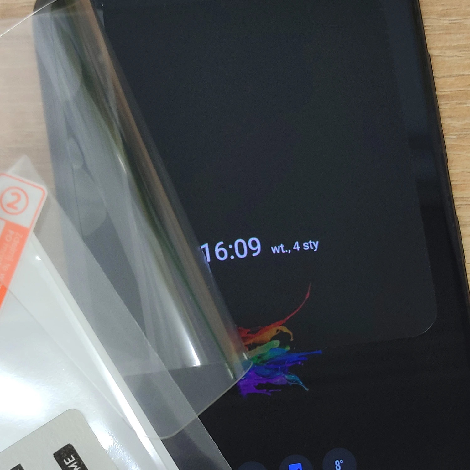 Folie de protectie MAT MATTE apgo pentru Xiaomi Redmi A5 – autoadeziva, afisare completa, hidrogel, anti-zgarieturi, full glue, 5D