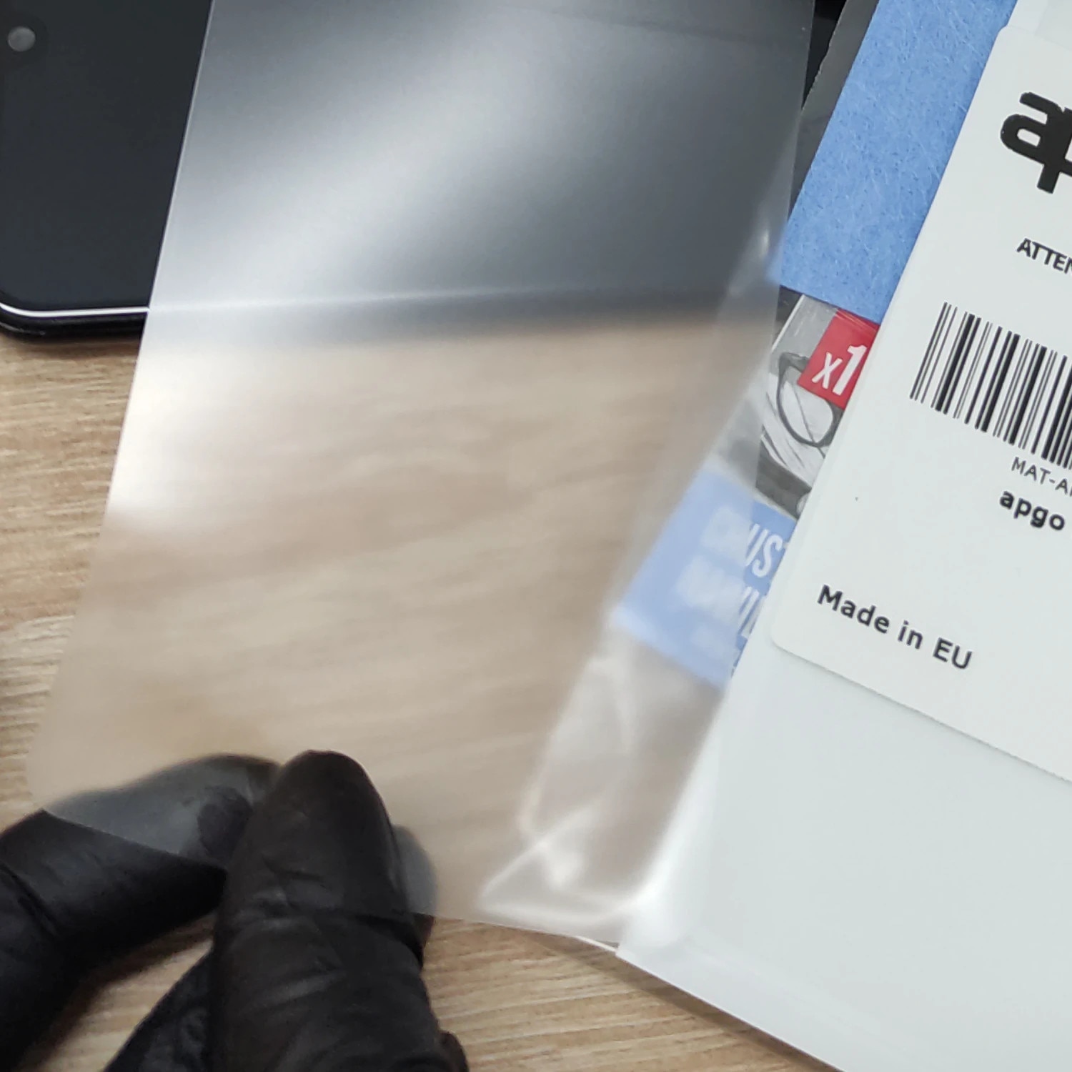 Folie de protectie MAT MATTE apgo pentru Xiaomi Redmi A5 – autoadeziva, afisare completa, hidrogel, anti-zgarieturi, full glue, 5D