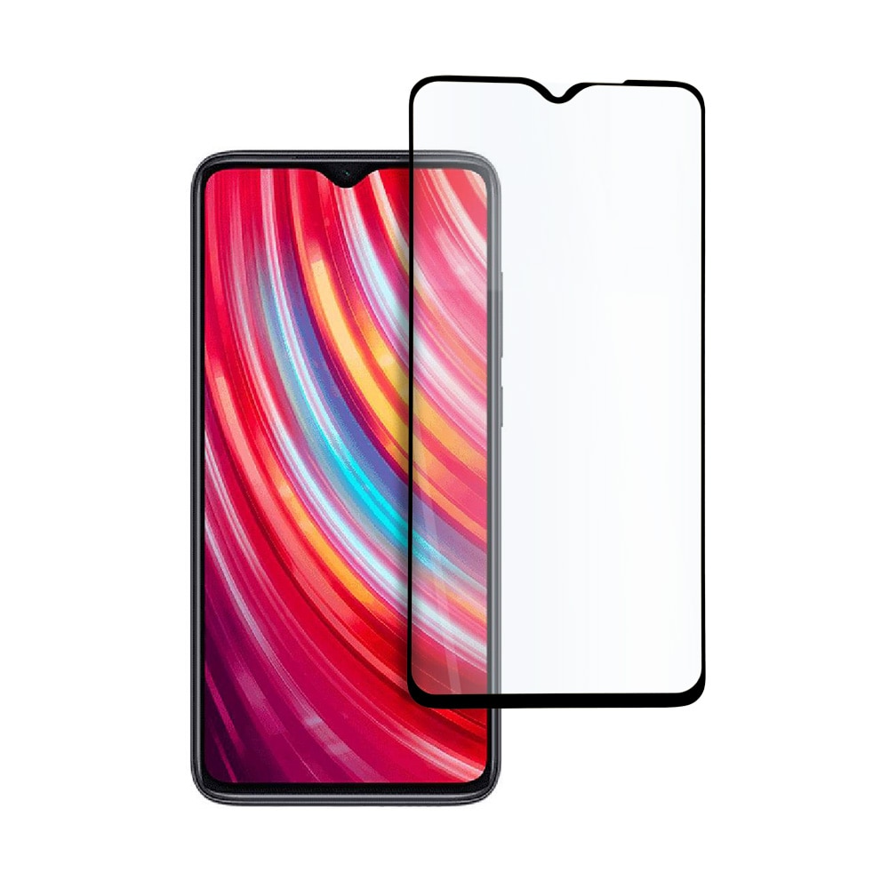 Folie de Sticla pentru Xiaomi Redmi Note 8 Pro, Full Glue, Full Cover, Negru