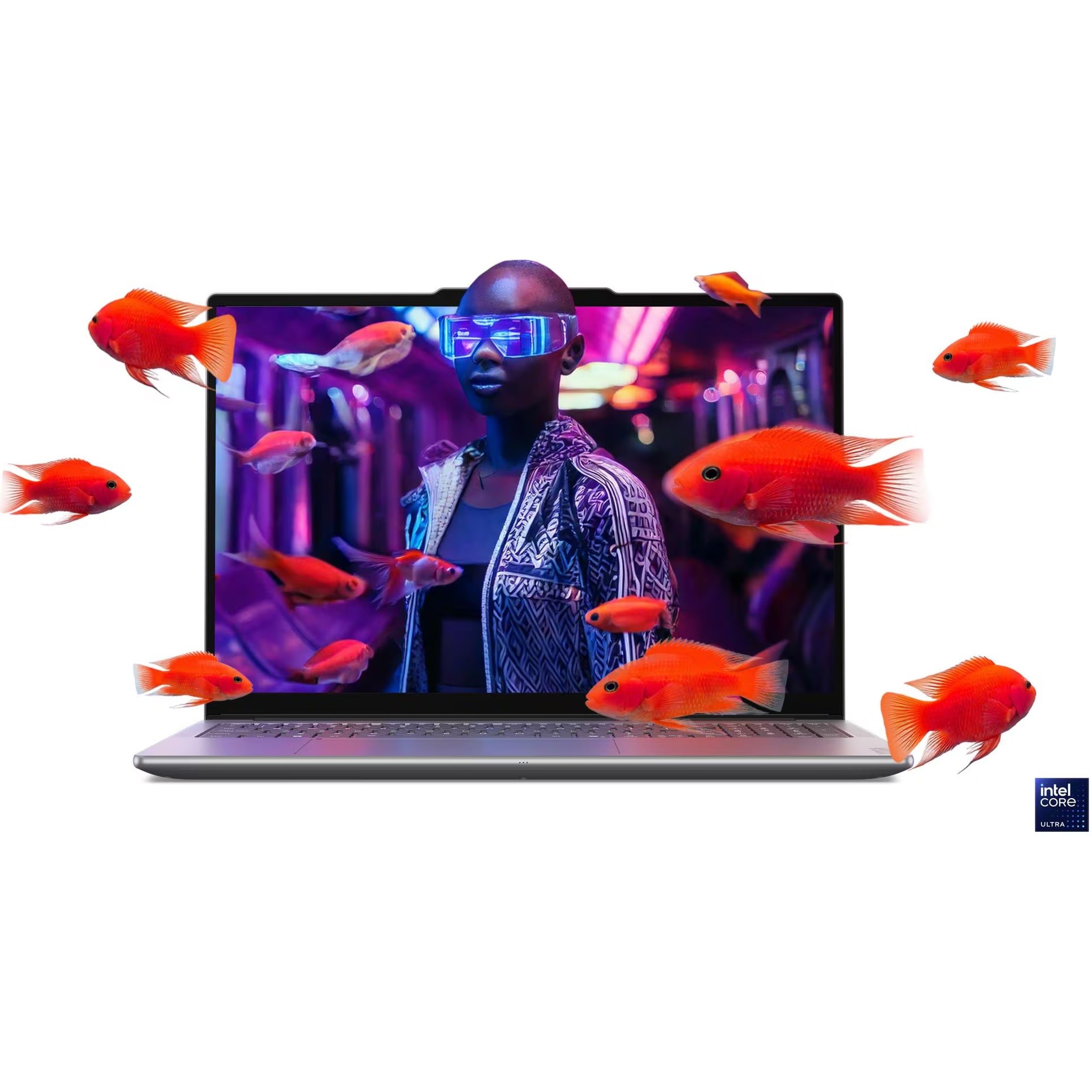 Laptop Lenovo Yoga Pro 9 16IAH10 cu procesor Intel® Core™ Ultra 9 285H pana la 5.4GHz, 16" 3.2K, OLED, 120Hz, 64GB LPDDR5x RAM, 2TB SSD, NVIDIA® GeForce RTX™ 5070 8GB GDDR7, Windows® 11 Home, Luna Grey, 3y on-site Premium Care
