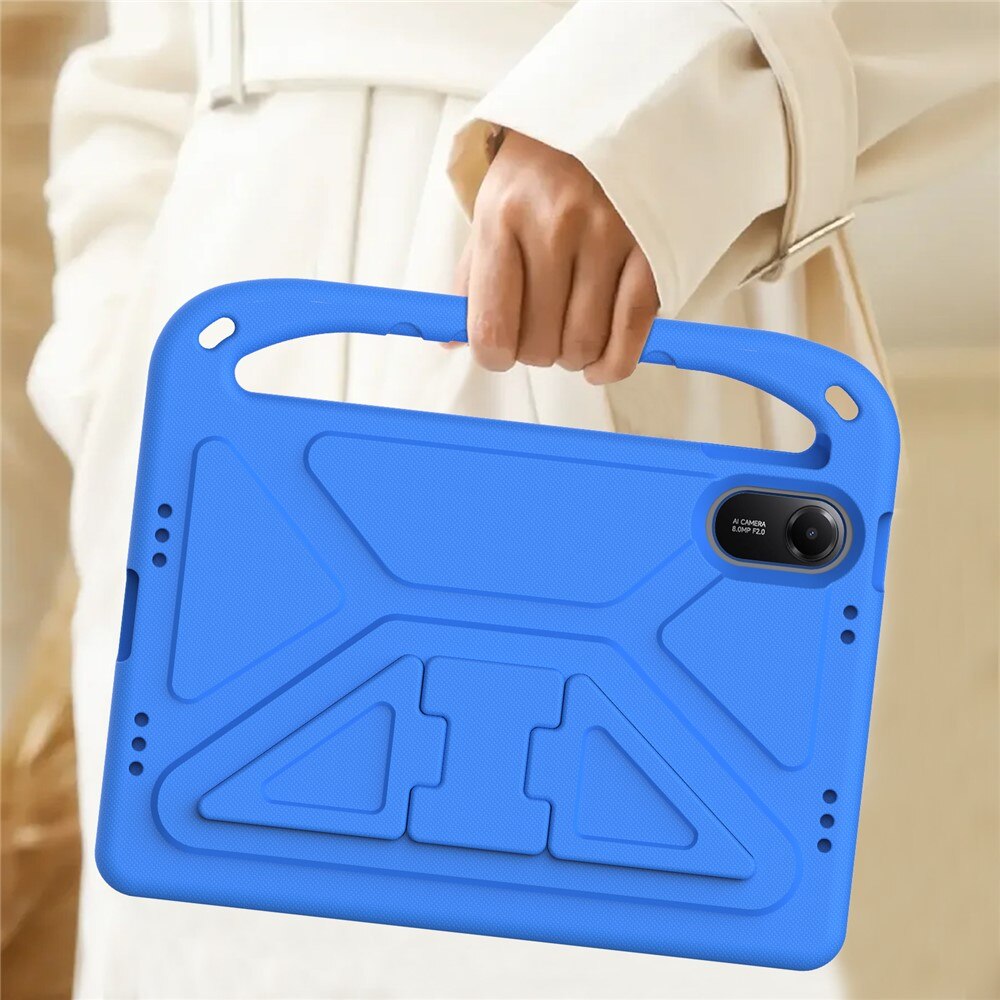 Etui pentru copii XGSM pentru Xiaomi Redmi Pad 2, cu maner, spuma EVA, albastru