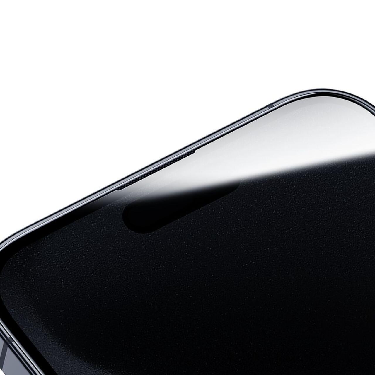 Folie Sticla Mcdodo Privacy compatibila cu iPhone 16 cu Kit de instalare Easy Auto-Align