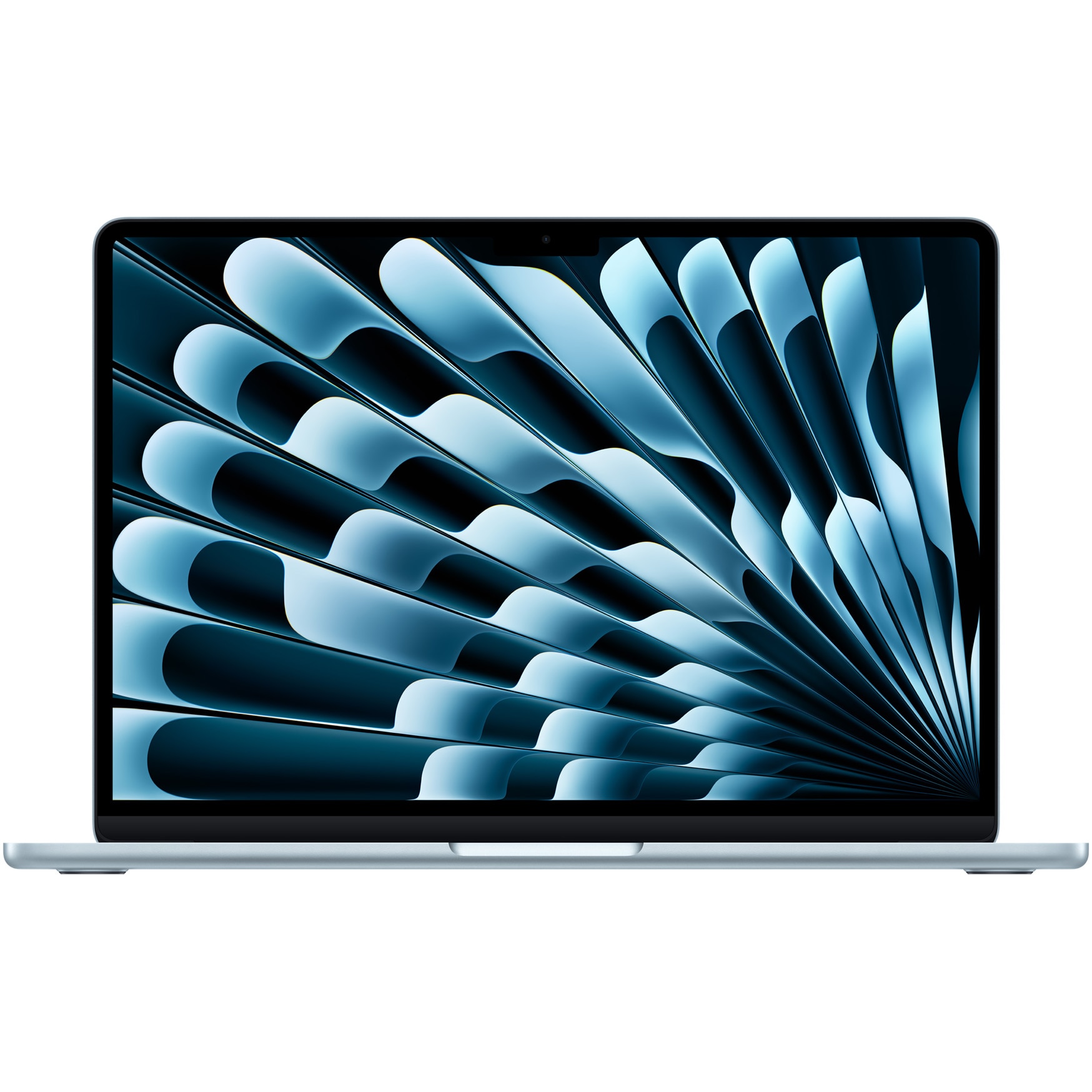Laptop Apple MacBook Air 13, Procesor Apple M5 chip 10-core CPU, 10-core GPU, 13.6" WQXGA, 32GB, 512GB, layout INT, Mac OS Albastru deschis