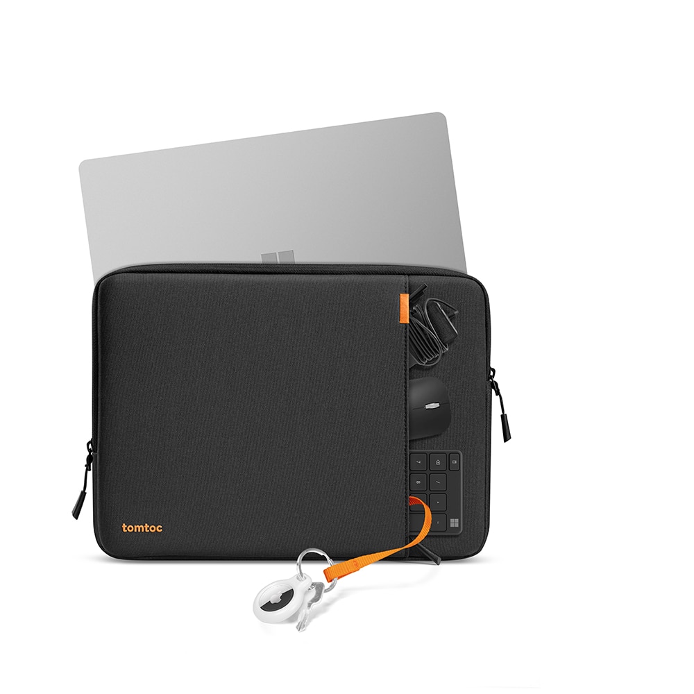 Carcasa de protectie Laptop 13″, Heavy Duty, I51, Poliester, Negru