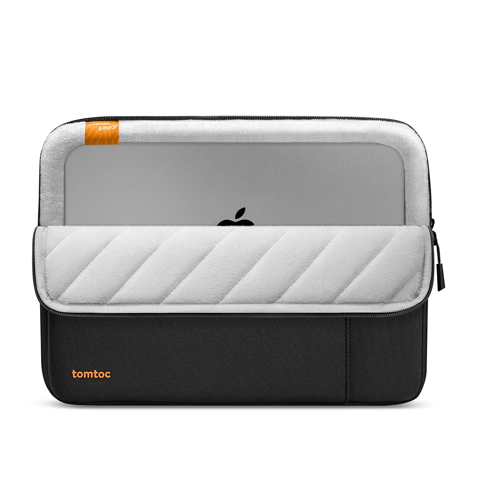 Carcasa de protectie Laptop 13″, Heavy Duty, I51, Poliester, Negru