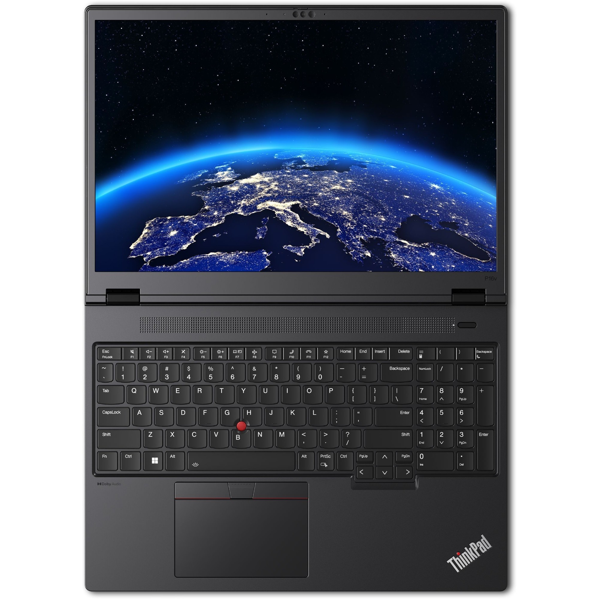 Laptop Lenovo ThinkPad P16v Gen 2 (Intel), 16" WUXGA 1920x1200 IPS 400nits, Intel Core Ultra 7 165H 16-core, 48GB DDR5, 1TB SSD m2 PCIe, 2TB SSD m2 PCIe, NVIDIA RTX 1000 Ada Generation 6GB GDDR6, Windows 11 Pro, Black