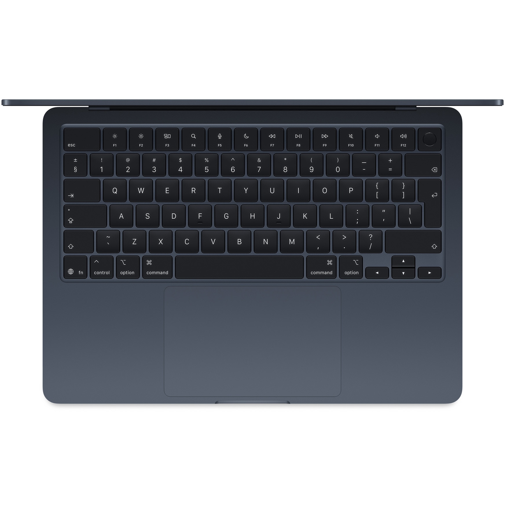 MacBook Air 13.6" Retina/Apple M5 (CPU 10-core, GPU 10-core, NeuralEngine16-core)/16GB/512GB - Midnight - INT KB (No Adapter) - 2026 (CTO from MDHE4RO/A)