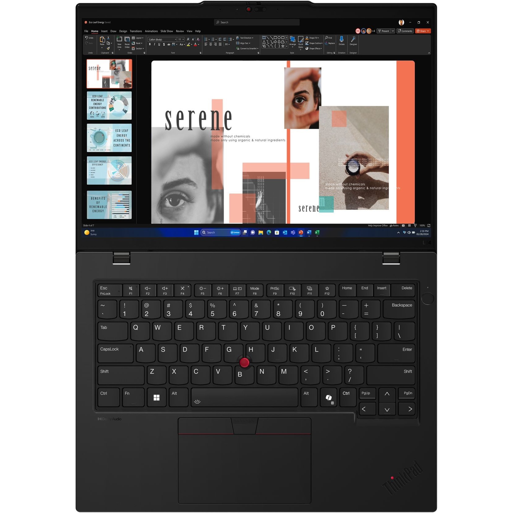 Laptop Lenovo ThinkPad L14 Gen 5 (Intel), 14" WUXGA 1920x1200 IPS 400nits Touch Screen, Intel Core Ultra 5 125U 12-core, 40 GB DDR5, 256 GB SSD m2 PCIe, Intel Graphics, Windows 11 Pro, 1.40 kg. Black