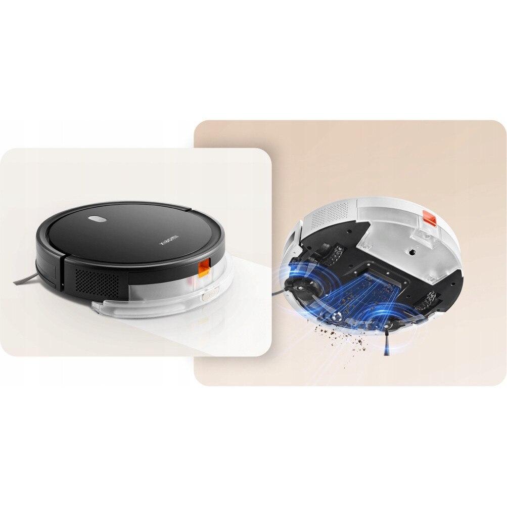 Robot aspirator Xiaomi E5, mop, 110 minute autonomie, alb, 32.1x8.2x32.2cm
