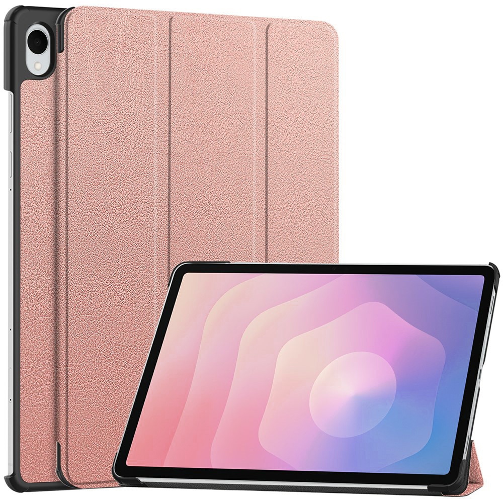 Husă pentru tabletă, Fold Pro, roz aurie, 360° protecție, pentru Samsung Galaxy Tab S11