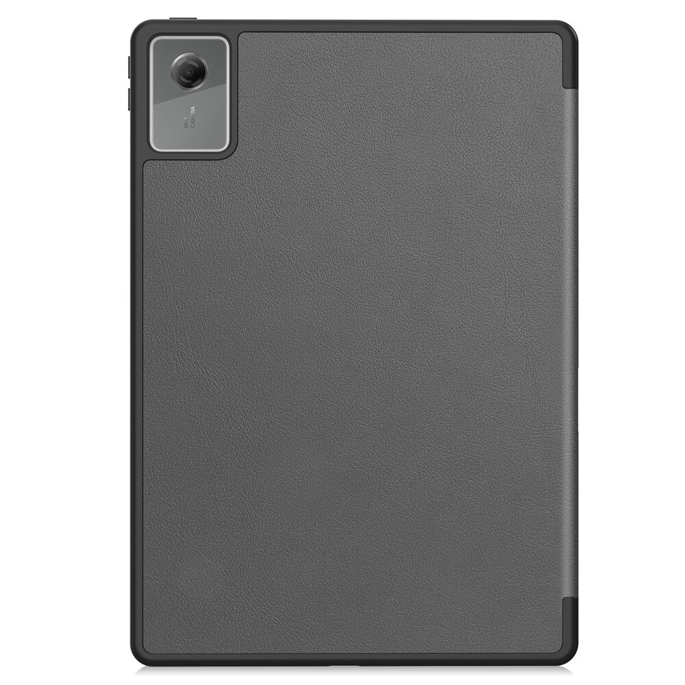 Husa tablete, XGSM, pentru Lenovo Idea Tab Plus, gri, functie suport, material PU si PC