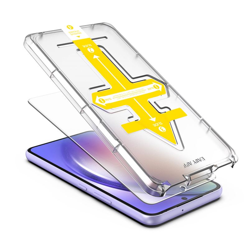 Folie sticla transparenta cu sistem de montare Mobile Origin Screen Guard compatibila cu Samsung Galaxy A55 5G
