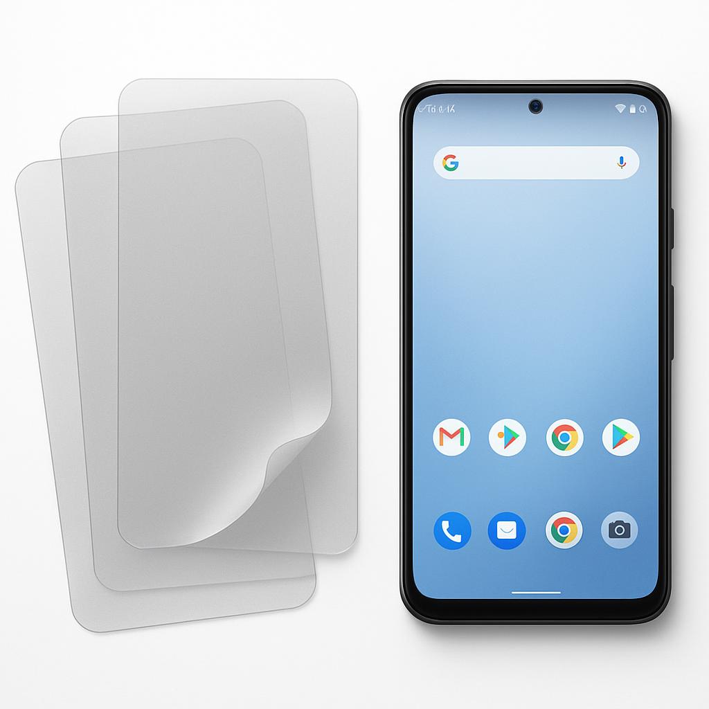 Set 3 Buc. Folie Display Mata pentru Oukitel WP60, protectie Infinity Enterprise - SIlver pentru ecran telefon Fata din Hydrogel, Flexibil, lipire Completa, Silicon, Set complet pentru Instalare usoara