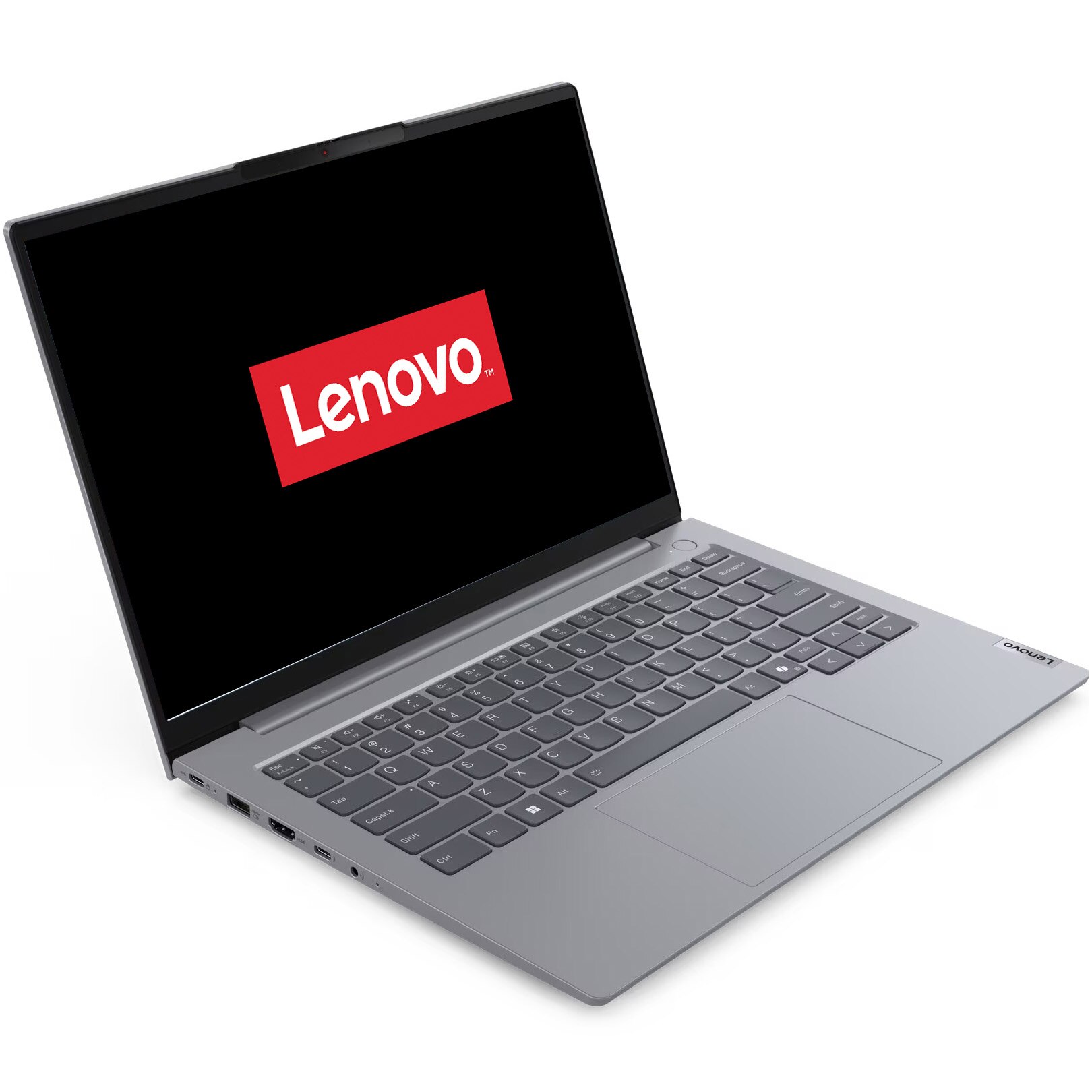 Laptop Lenovo ThinkBook 14 G7 IML cu procesor Intel® Core™ Ultra 5 125U pana la 4.3 GHz, 14", WUXGA, IPS, 16GB DDR5, 512GB SSD, Intel® Graphics, No OS, Arctic Grey
