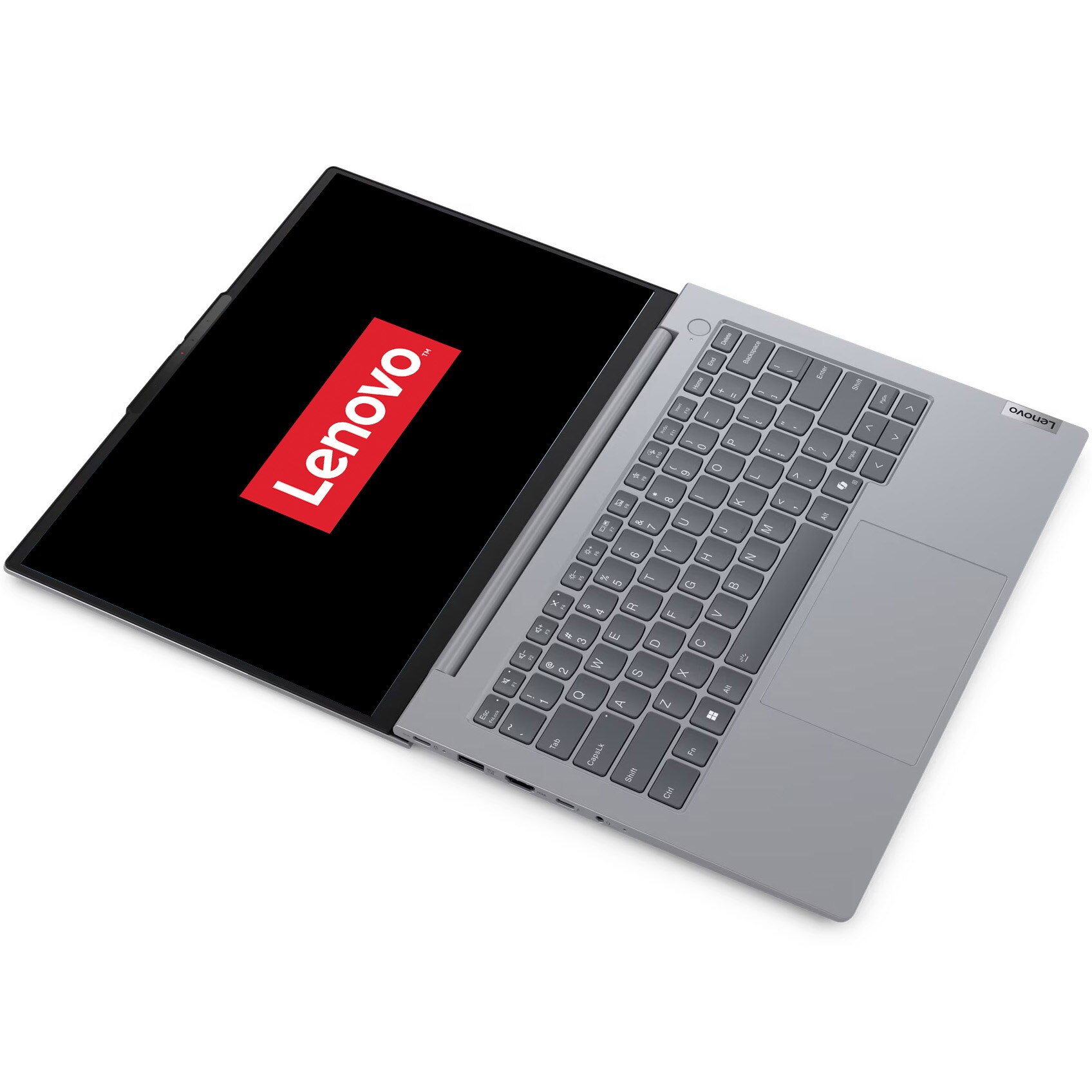 Laptop Lenovo ThinkBook 14 G7 IML cu procesor Intel® Core™ Ultra 5 125U pana la 4.3 GHz, 14", WUXGA, IPS, 16GB DDR5, 512GB SSD, Intel® Graphics, No OS, Arctic Grey