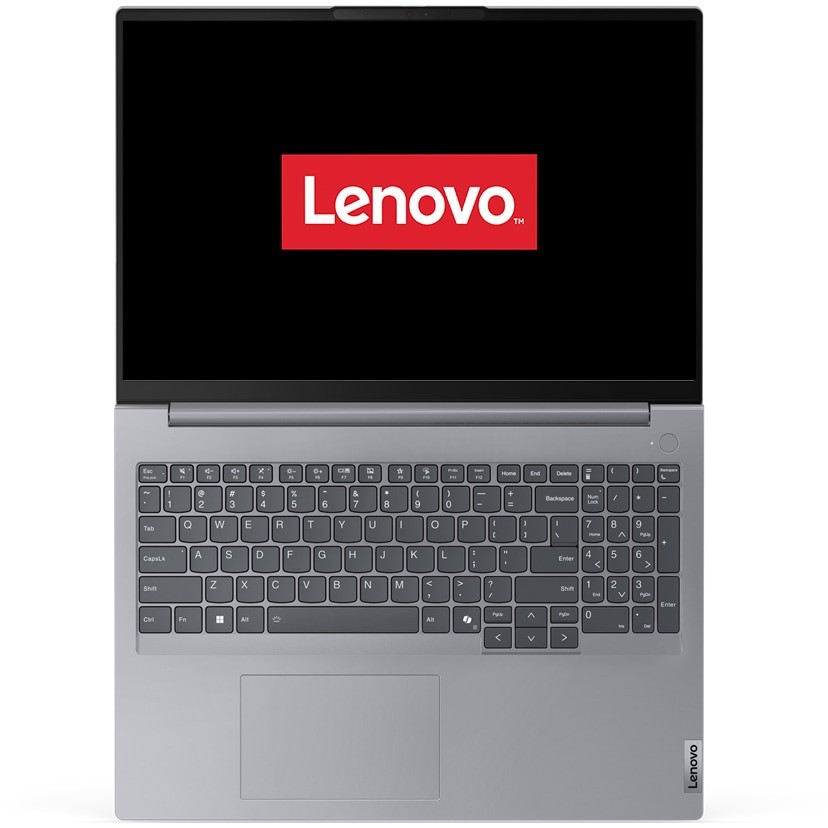Laptop Lenovo ThinkBook 16 G7 IML cu procesor Intel® Core™ Ultra 7 155H pana la 4.8GHz, 16" WUXGA, IPS, 16GB RAM DDR5, 512GB SSD, Intel® Arc™ Graphics, Windows® 11 Pro, Arctic Grey, 3Y Courier/Carry-in upgrade
