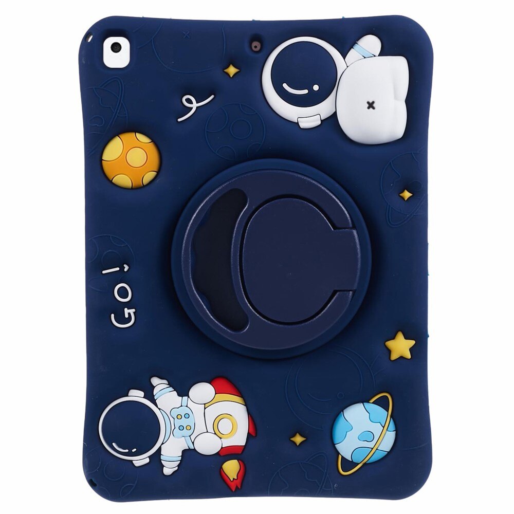 Husa tablete XGSM, Astronaut, albastru marin, pentru iPad 10.2 2021/2020/2019