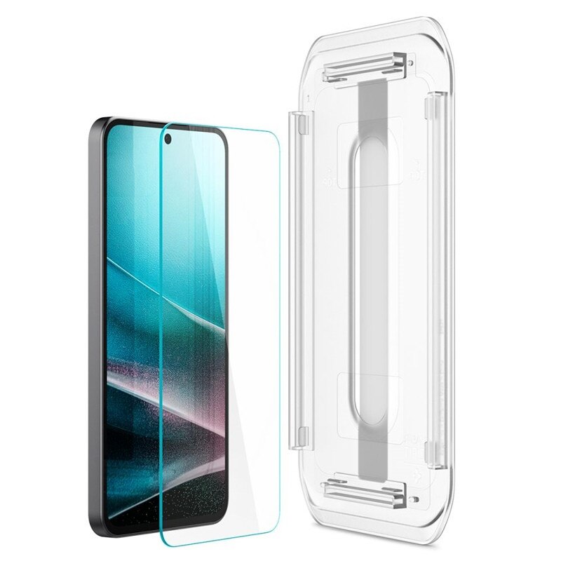 Spigen Glas.TR EZ Fit 2-Pack - Sticla securizata pentru Samsung Galaxy A36 5G, 9H, transparent, 158x73mm