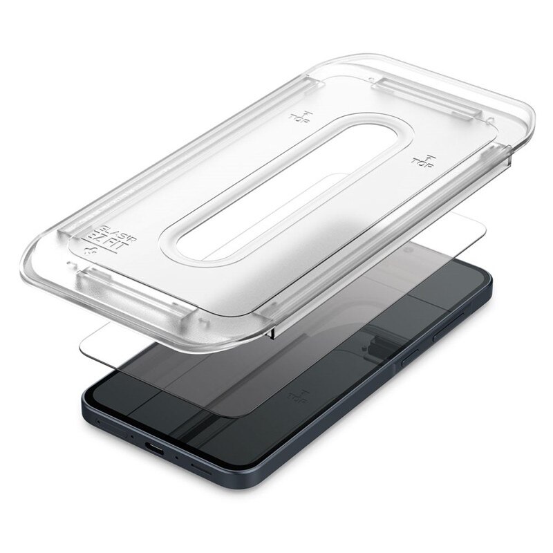 Spigen Glas.TR EZ Fit 2-Pack - Sticla securizata pentru Samsung Galaxy A36 5G, 9H, transparent, 158x73mm