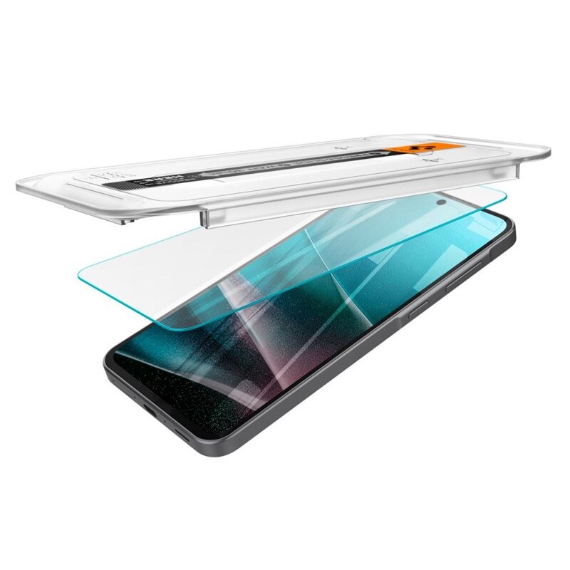 Spigen Glas.TR EZ Fit 2-Pack - Sticla securizata pentru Samsung Galaxy A36 5G, 9H, transparent, 158x73mm