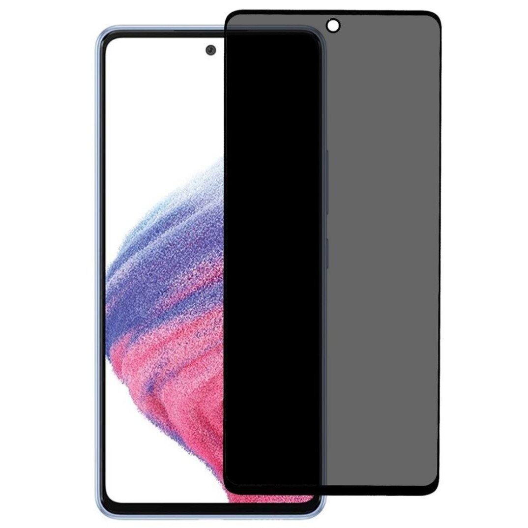 Privacy Planet Tech Protector de sticla pentru Samsung Galaxy A55 5G, 5D Full Glue