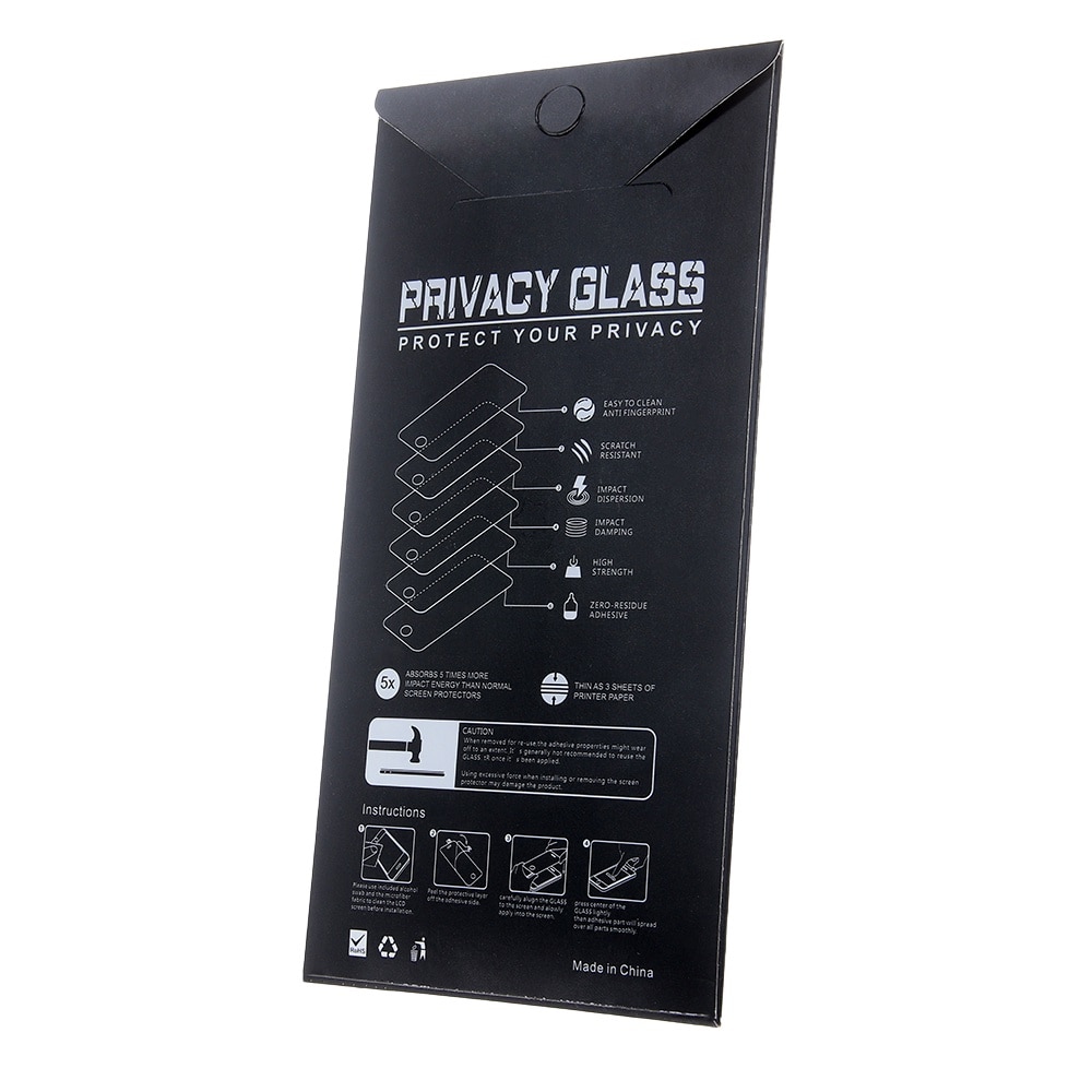 Privacy Planet Tech Protector de sticla pentru Samsung Galaxy A55 5G, 5D Full Glue
