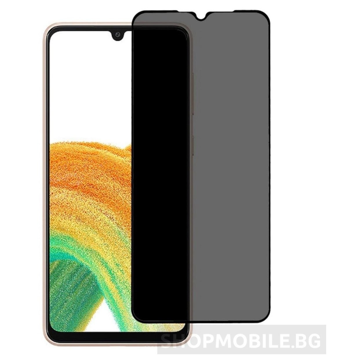 Privacy Planet Tech Protector de sticla pentru Samsung Galaxy A55 5G, 5D Full Glue