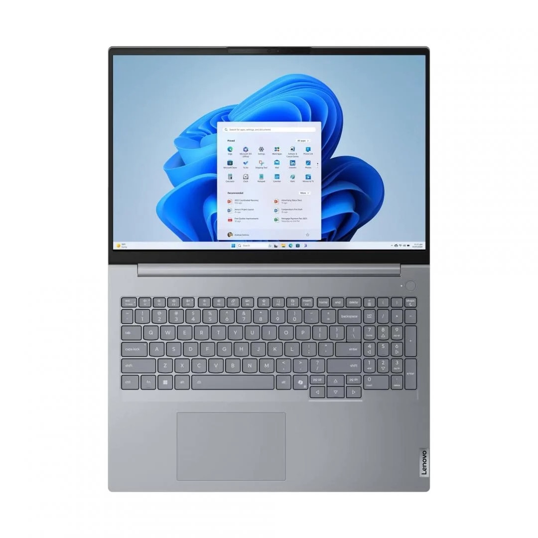 Laptop Lenovo ThinkBook 14 G9 IRL, 14" WUXGA, Intel® Core™ 5 210H pana la 4.8 GHz, 16 GB RAM DDR5 5600, 1 TB SSD, Intel® Graphics, Free Dos, Arctic Grey 1 TB