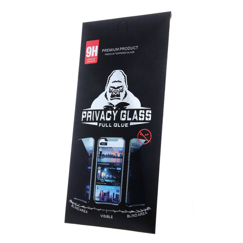 Folie protectie OEM Privacy Sticla Securizata Full Glue pentru Motorola Moto G54 Power Edition