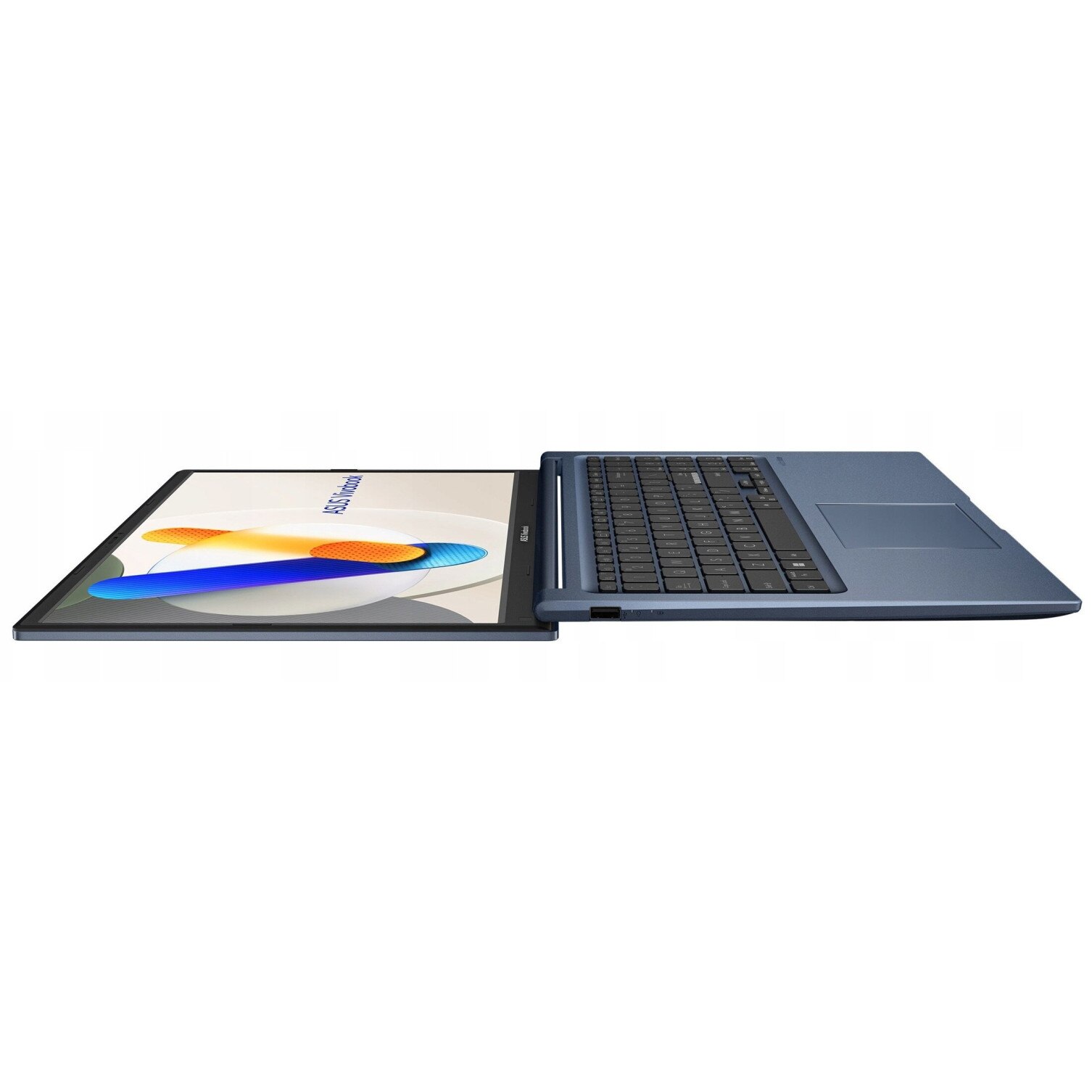 Laptop ASUS Vivobook 15, 15.6" Full HD, Intel® Core™ i3 1315U pana la 4.5 GHz, 16 GB RAM DDR4, 512 GB SSD, Intel® UHD Graphics, Windows 11 Home, Quiet Blue 512 GB