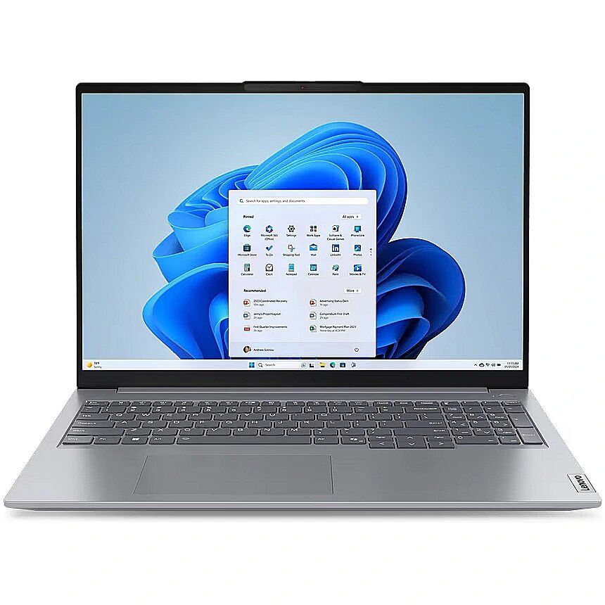 Laptop Lenovo ThinkBook 16 G7 IML, 16 inch 1920 x 1200, Intel Core Ultra 5 125U 12 C / 14 T, 1.3 GHz - 4.3 GHz, 12 MB cache, 16 GB DDR5, 1 TB SSD, Intel Intel Graphics, Windows 11 Pro