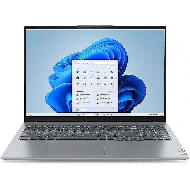 Laptop Lenovo ThinkBook 16 G7 IML, 16 inch 1920 x 1200, Intel Core Ultra 5 125U 12 C / 14 T, 1.3 GHz - 4.3 GHz, 12 MB cache, 16 GB DDR5, 1 TB SSD, Intel Intel Graphics, Windows 11 Pro
