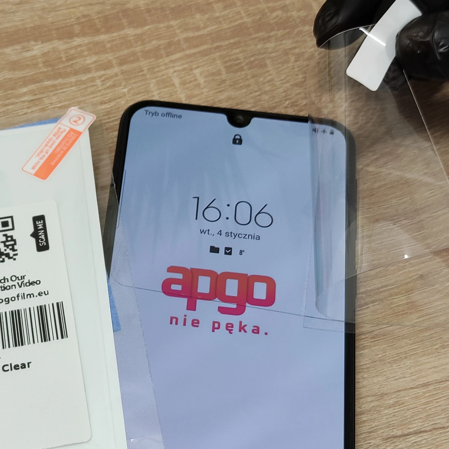 Folie de protectie apgo pentru OnePlus 13 – afisare completa, lucioasa, hidrogel, full glue, 5D