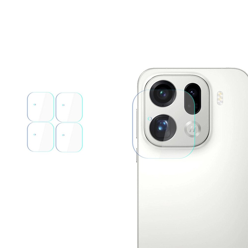 Folie pentru Oppo Find X9 Pro (set 4) - 3mk Lens Protection - Clear