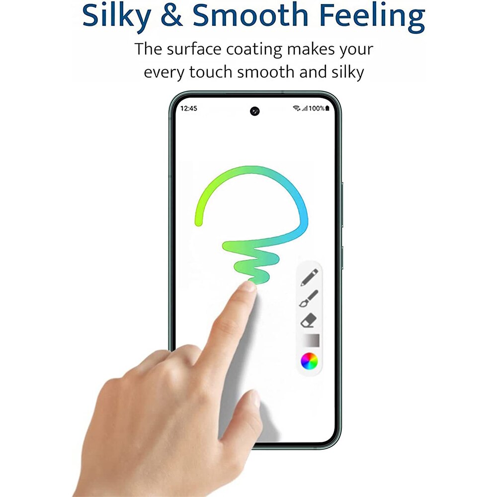 Folie Privacy Impact Flex compatibila cu OPPO K9, Polimer siliconic de 300 microni, Instalare fara lichid in 4 pasi, NanoLiq Technology, Compatibila cu senzorul de amprenta, Acoperire completa